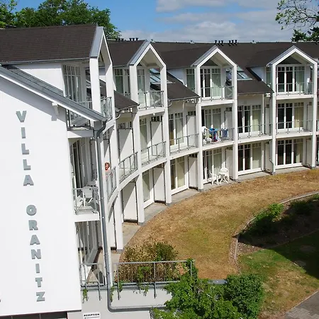 ホテル Apartmentanlage Granitz ゲーレン